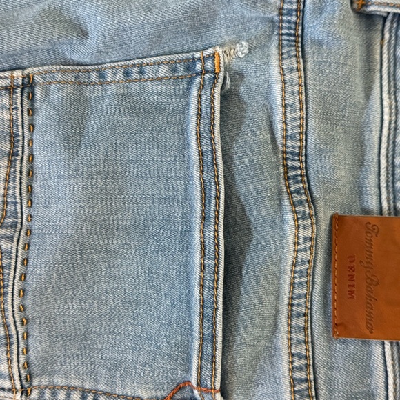 Tommy Bahama Blue Denim Relaxed Straight leg jeans - Picture 7 of 9